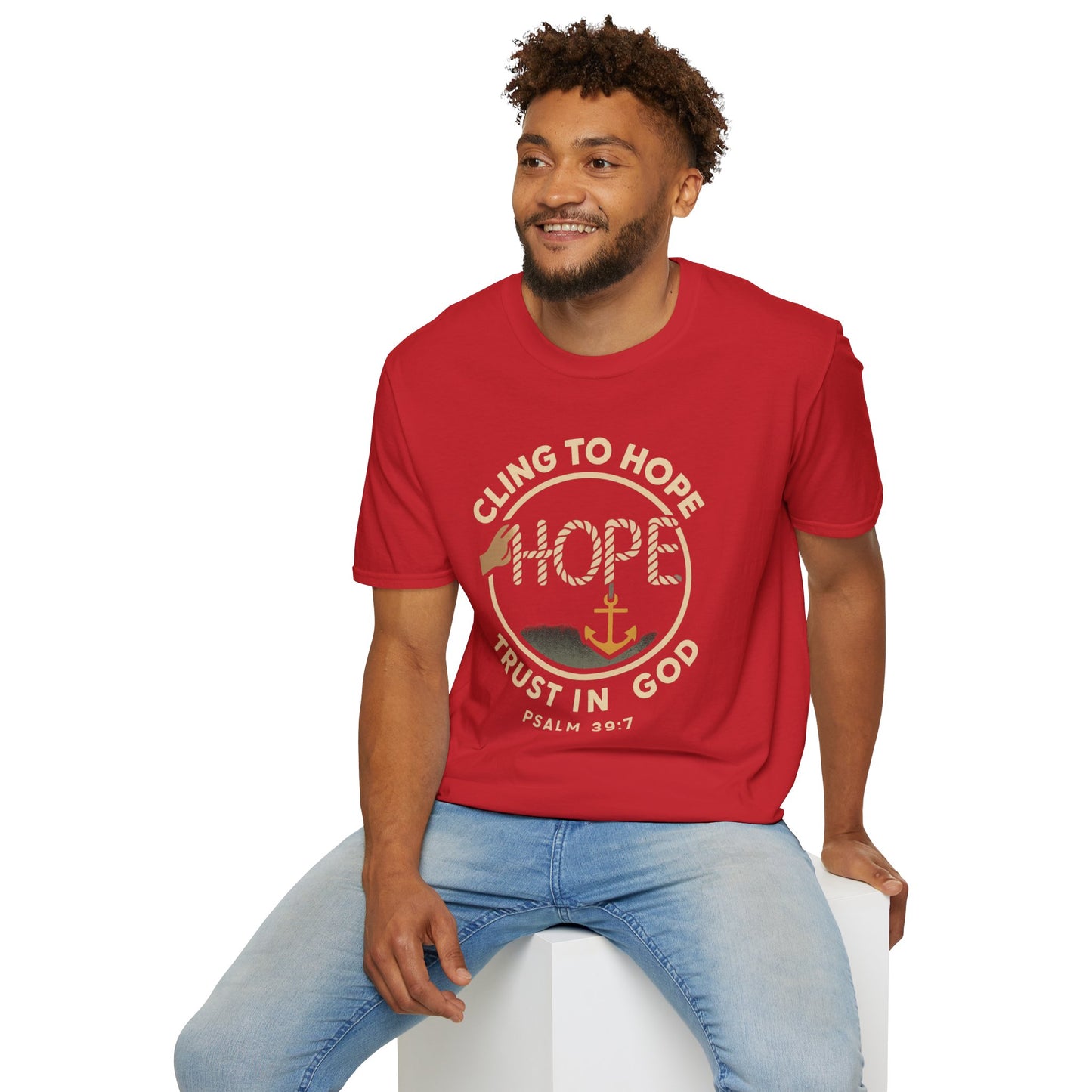 Cling to Hope, trust in God | Lifeline Graphic T-Shirt