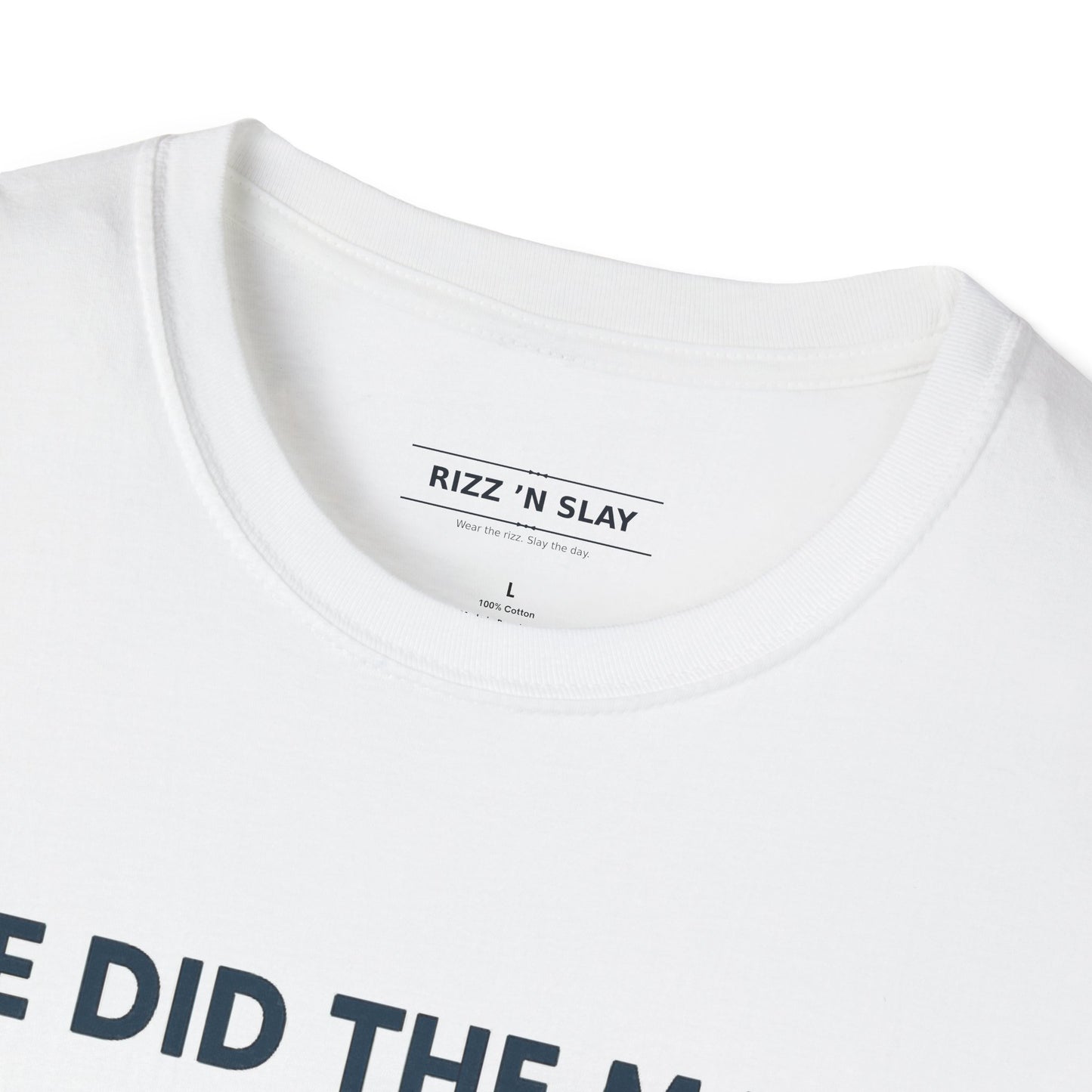 We Did the Math - 100 men vs. one gorilla, Fun Graphic Shirt,