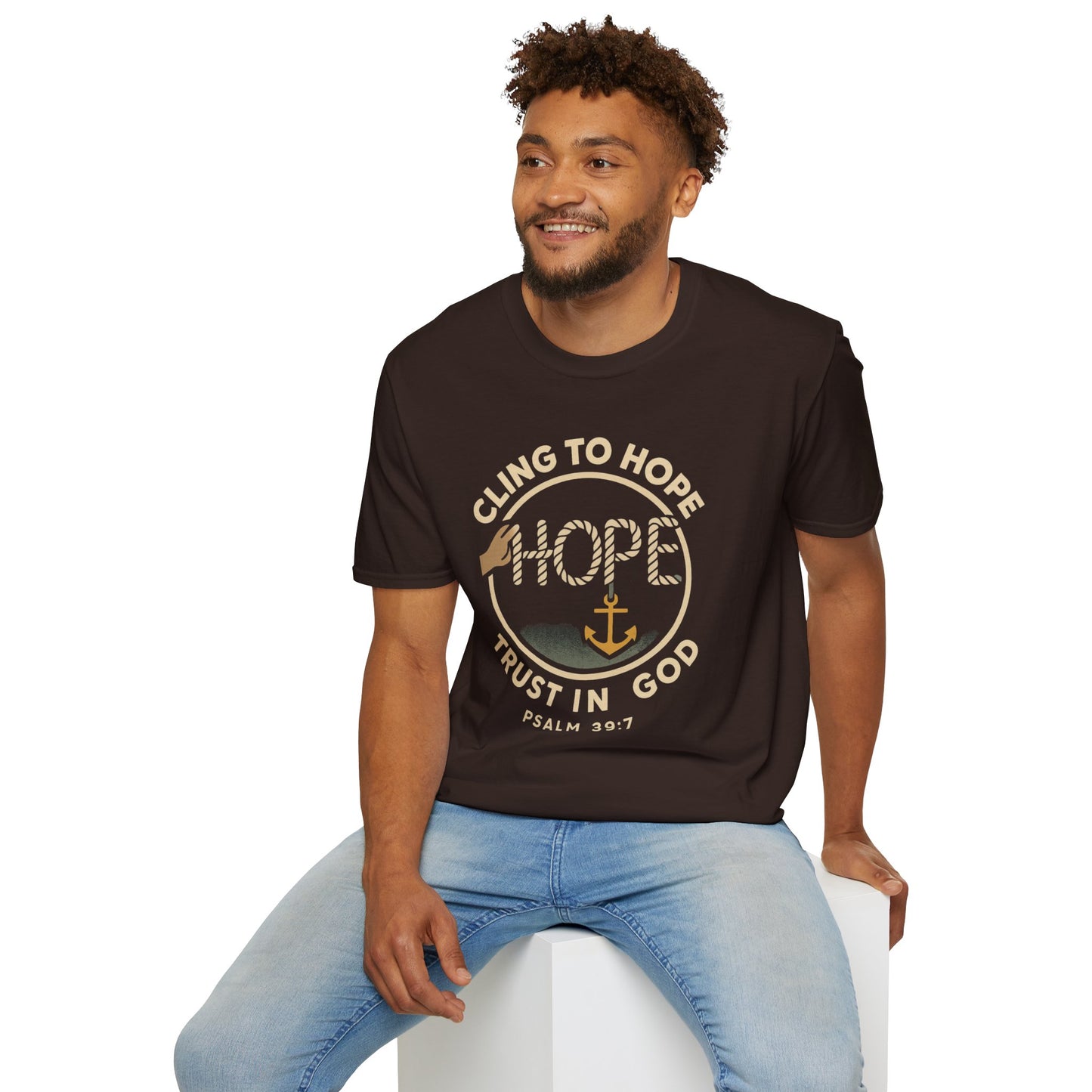 Cling to Hope, trust in God | Lifeline Graphic T-Shirt