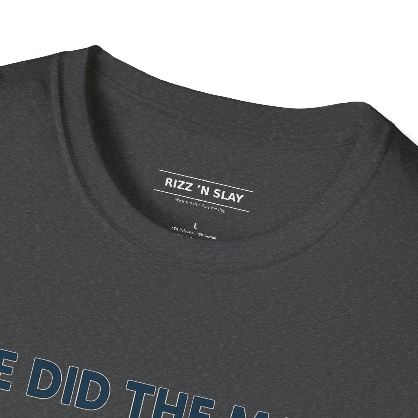 We Did the Math - 100 men vs. one gorilla, Fun Graphic Shirt,