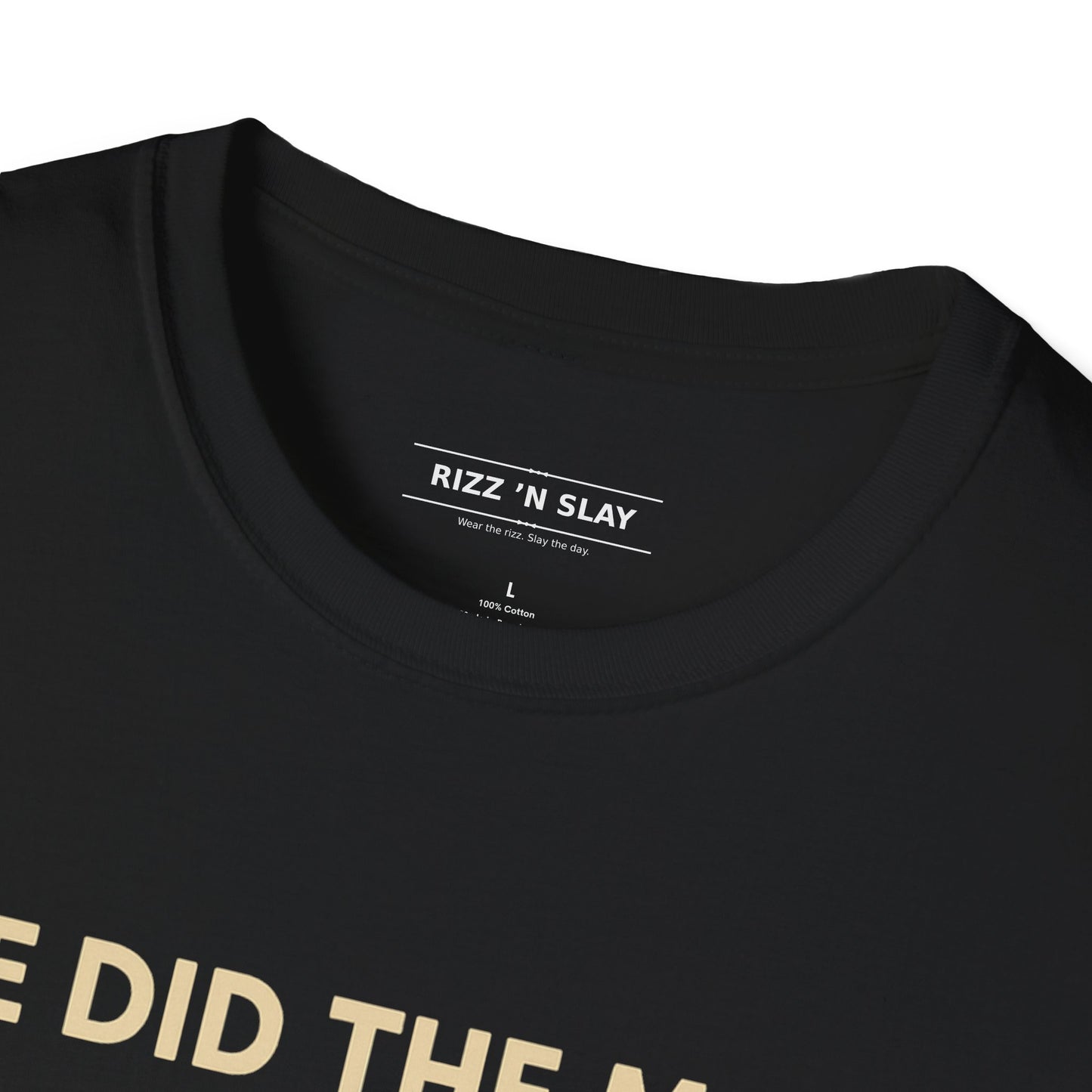 We Did the Math - 100 men vs. one gorilla, Fun Graphic Shirt,
