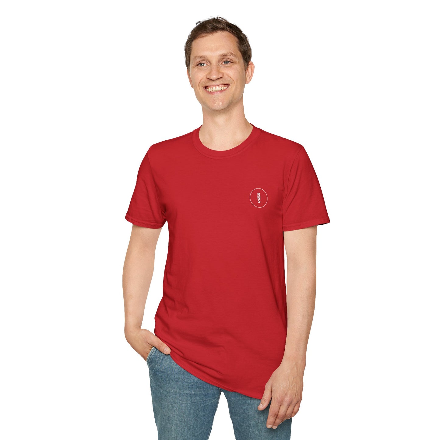 Rizz N Slay Logo Tee - Unisex Cotton Crew Tee with 'Wear the Rizz Slay the Day' Slogan