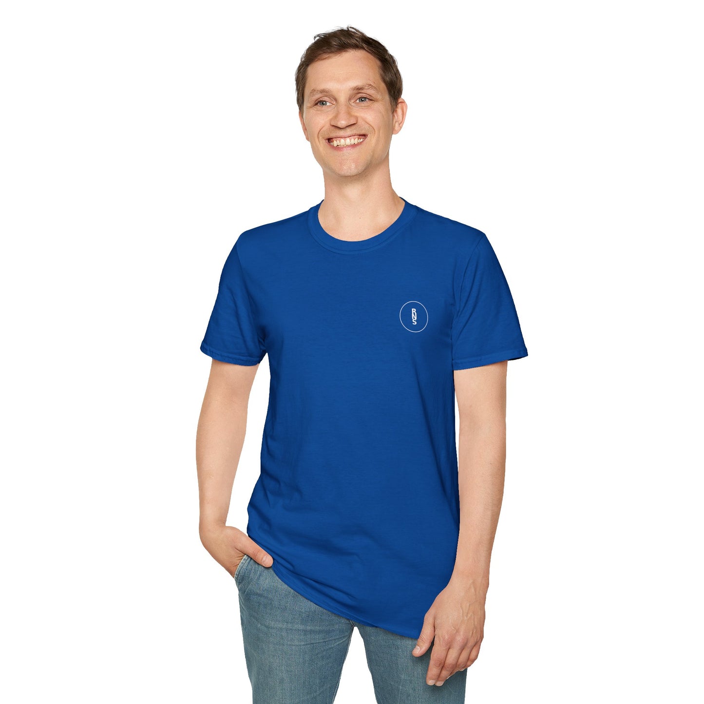 Rizz N Slay Logo Tee - Unisex Cotton Crew Tee with 'Wear the Rizz Slay the Day' Slogan