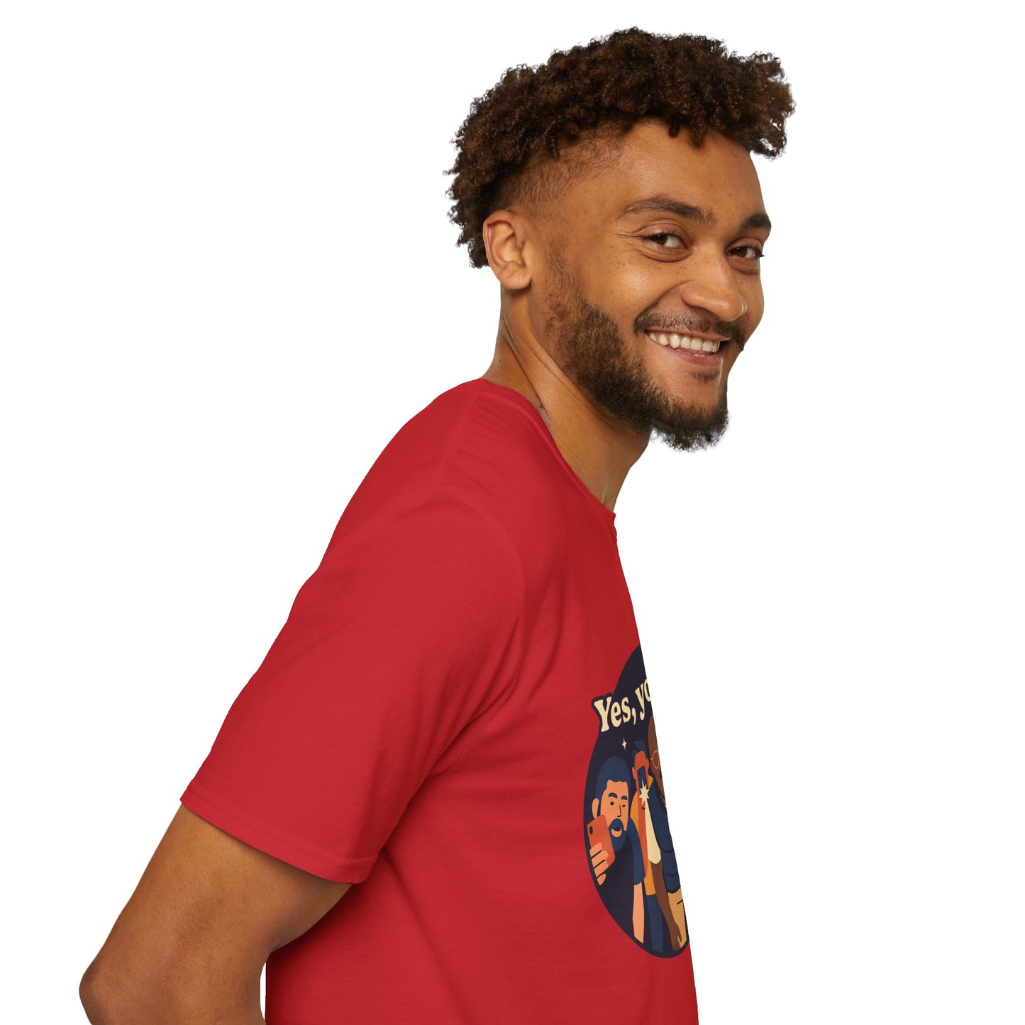 Yes, You Are T-Shirt | IYKYK Meme Shirt, Viral trend, Vintage Graphic T-Shirt Unisex Softstyle