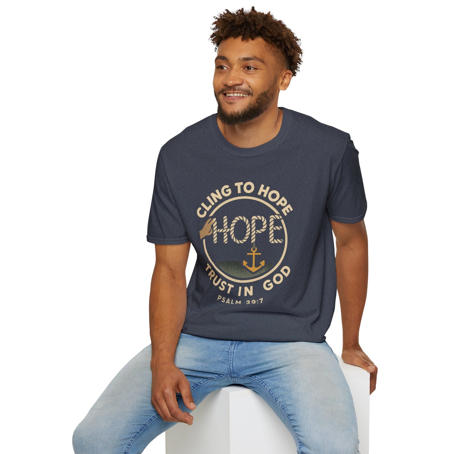 Cling to Hope, trust in God | Lifeline Graphic T-Shirt