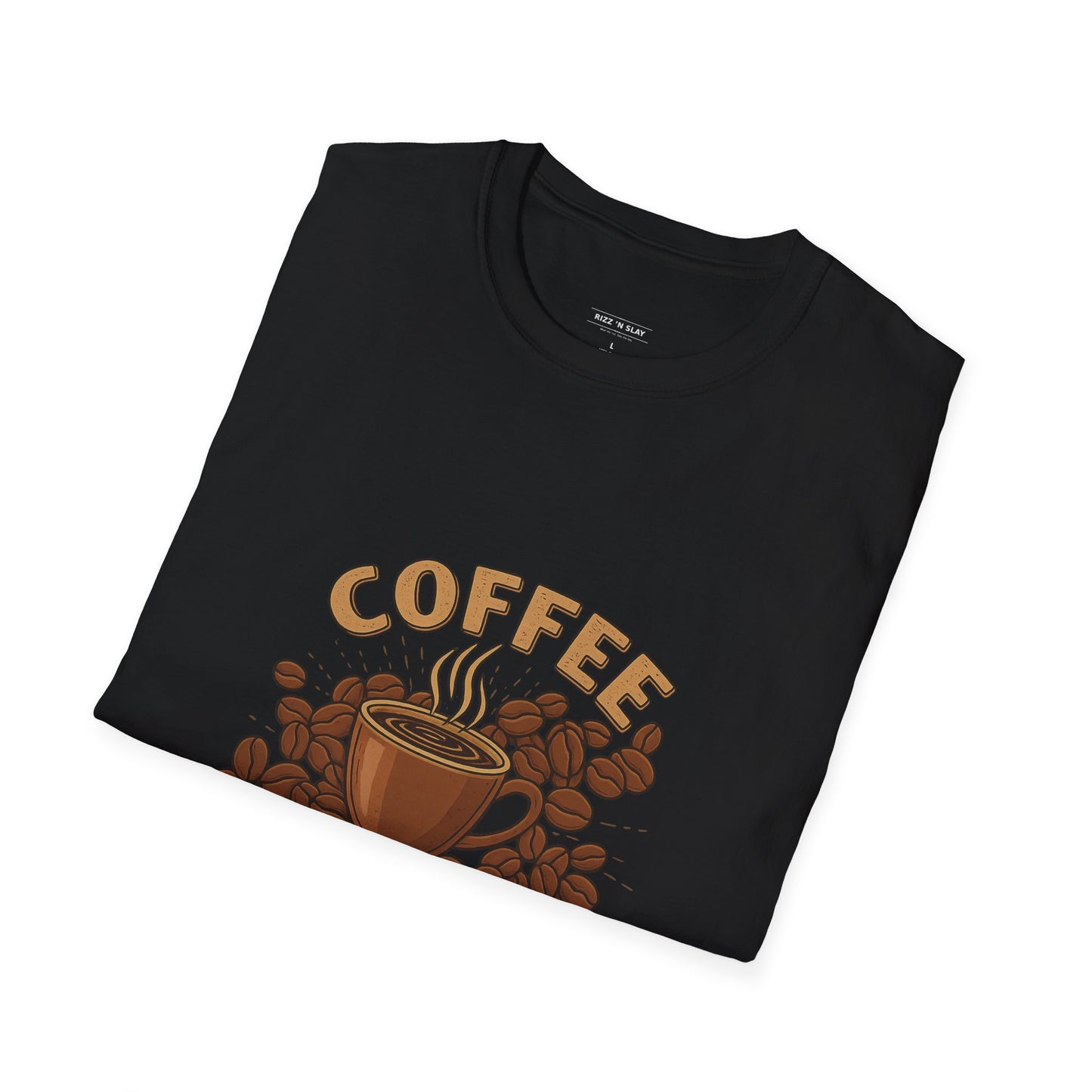 Coffee Lover T-Shirt - Vintage Steaming Coffee Cup Design