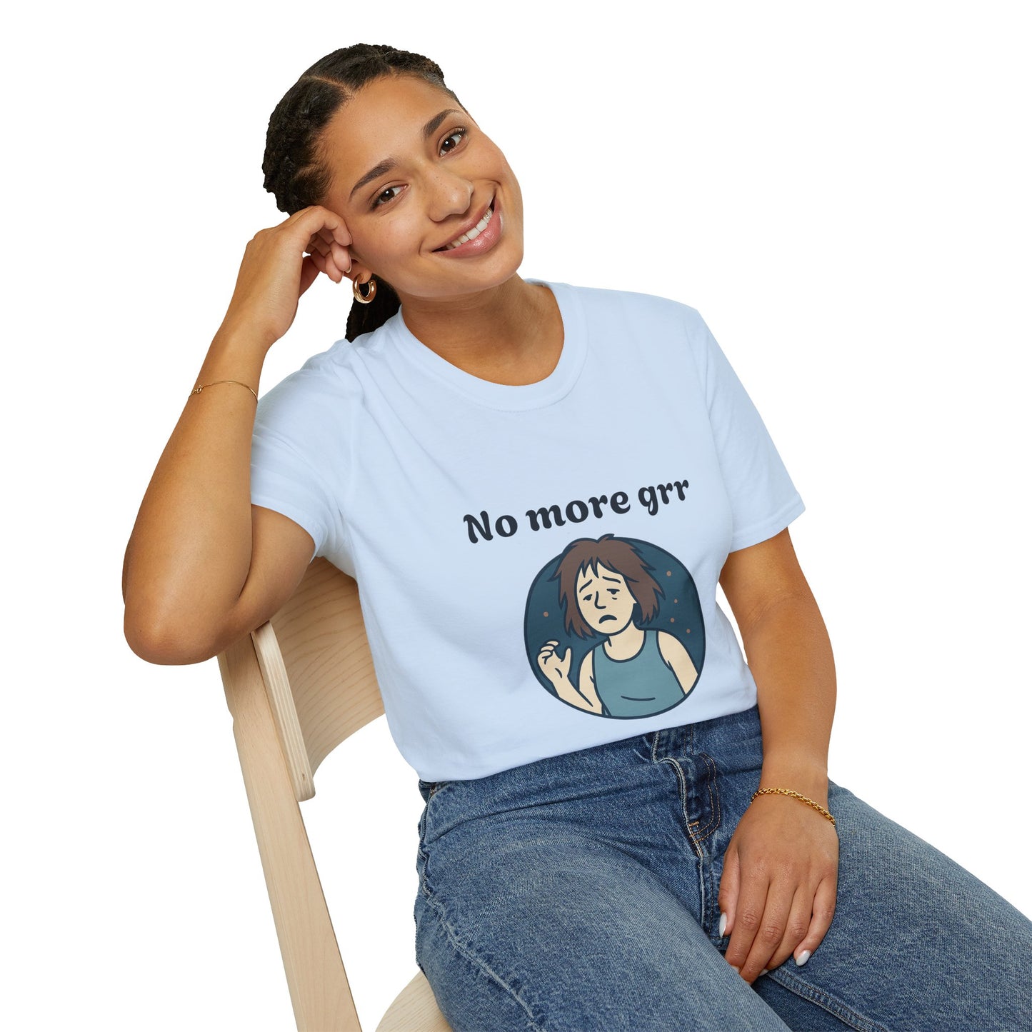 No More Grr Unisex Softstyle T-Shirt