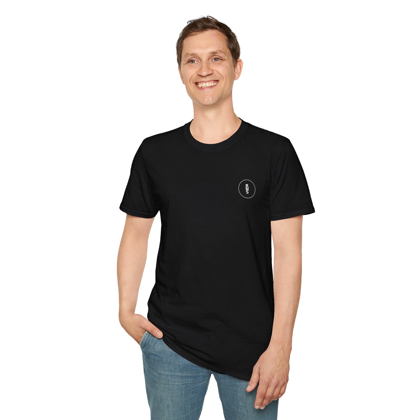 Rizz N Slay Logo Tee - Unisex Cotton Crew Tee with 'Wear the Rizz Slay the Day' Slogan