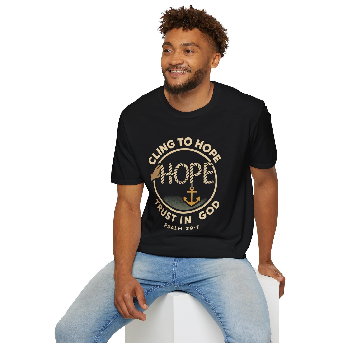 Cling to Hope, trust in God | Lifeline Graphic T-Shirt