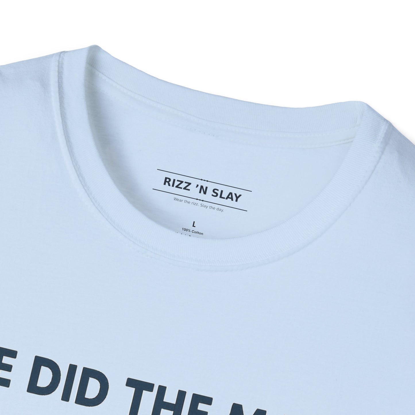 We Did the Math - 100 men vs. one gorilla, Fun Graphic Shirt,