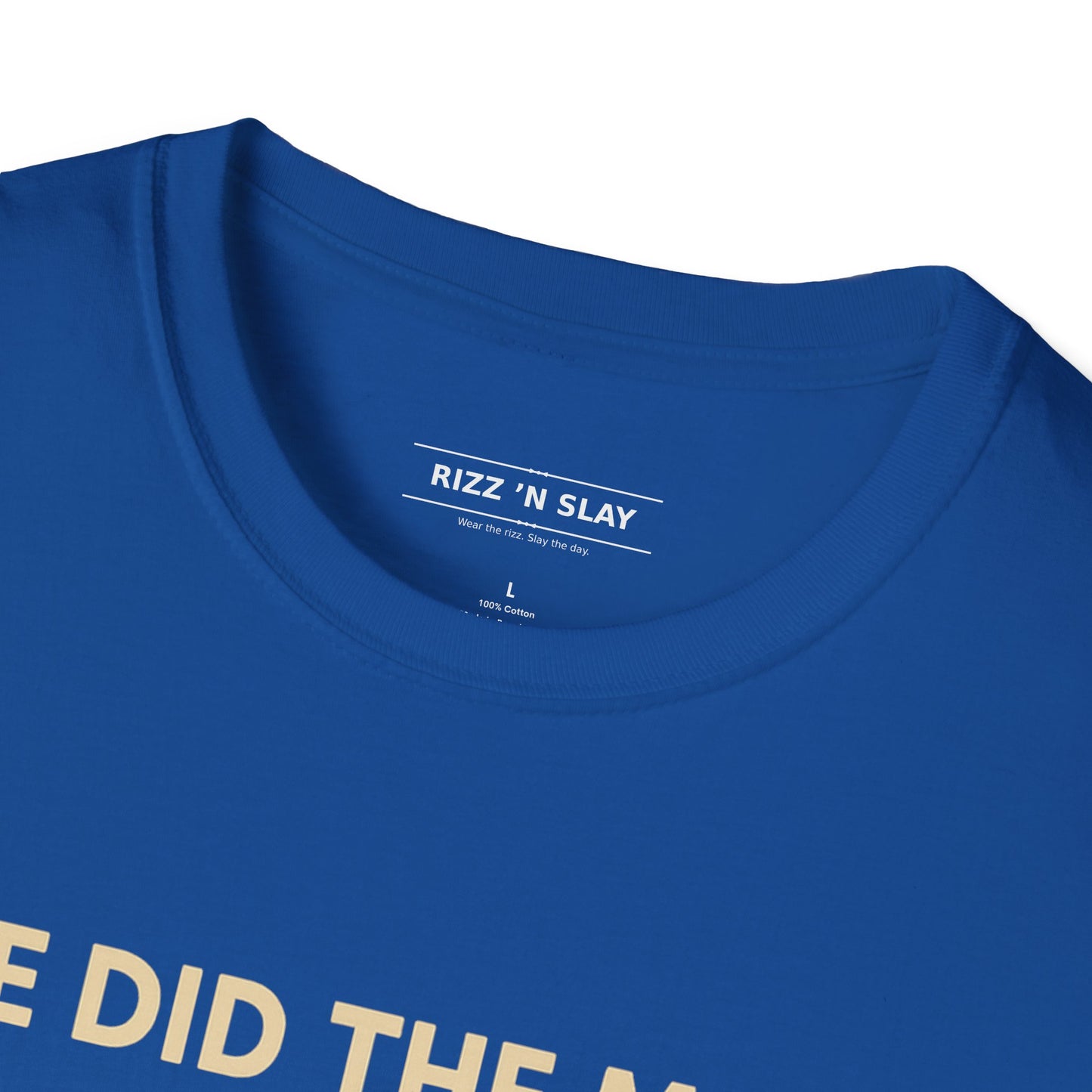 We Did the Math - 100 men vs. one gorilla, Fun Graphic Shirt,
