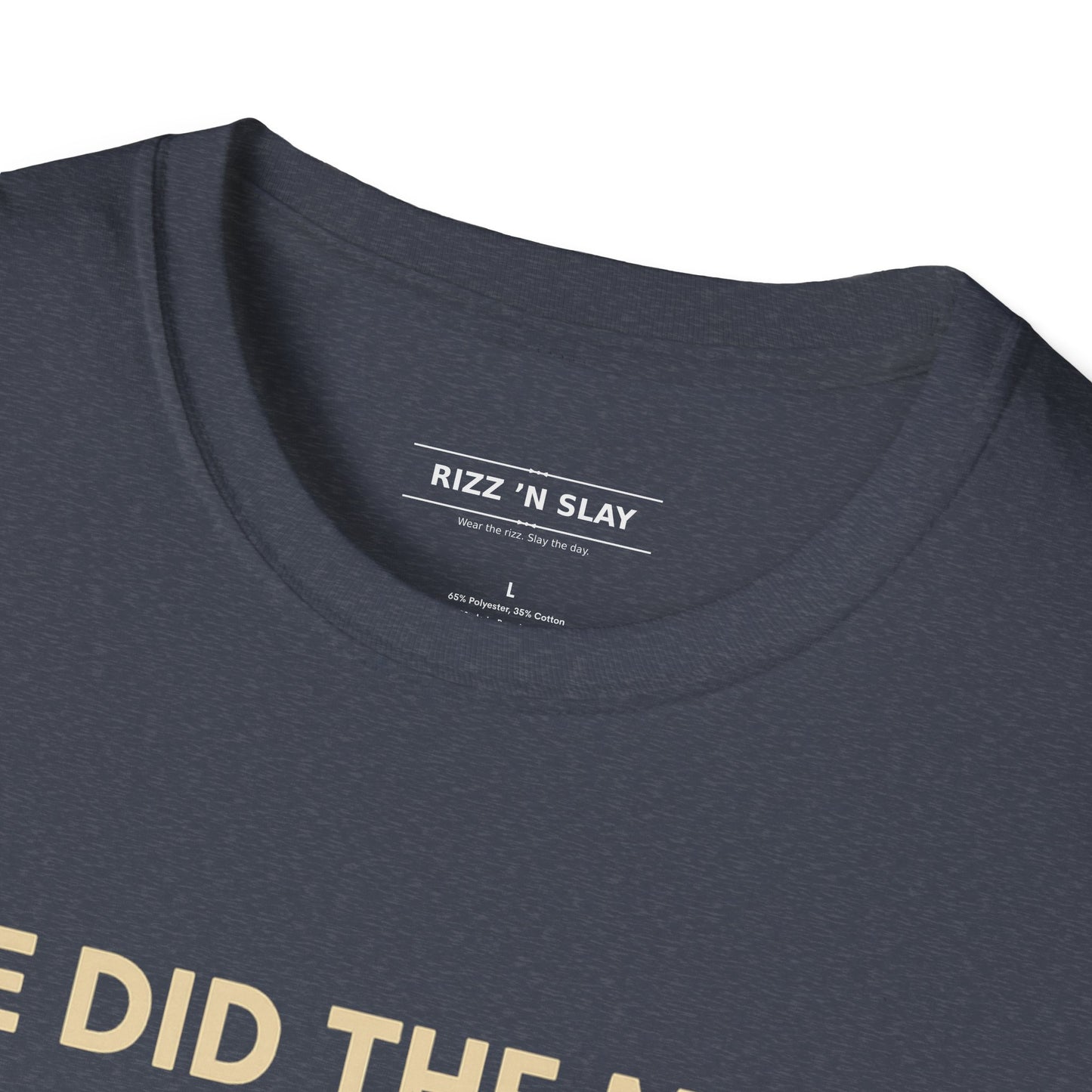 We Did the Math - 100 men vs. one gorilla, Fun Graphic Shirt,