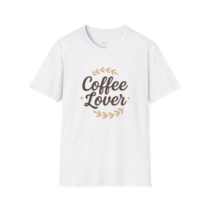 Coffee Lover Unisex T-Shirt, Casual Tee for Coffee Enthusiasts, Gift for Baristas, Perfect for Birthdays, Cozy Coffee Vibe