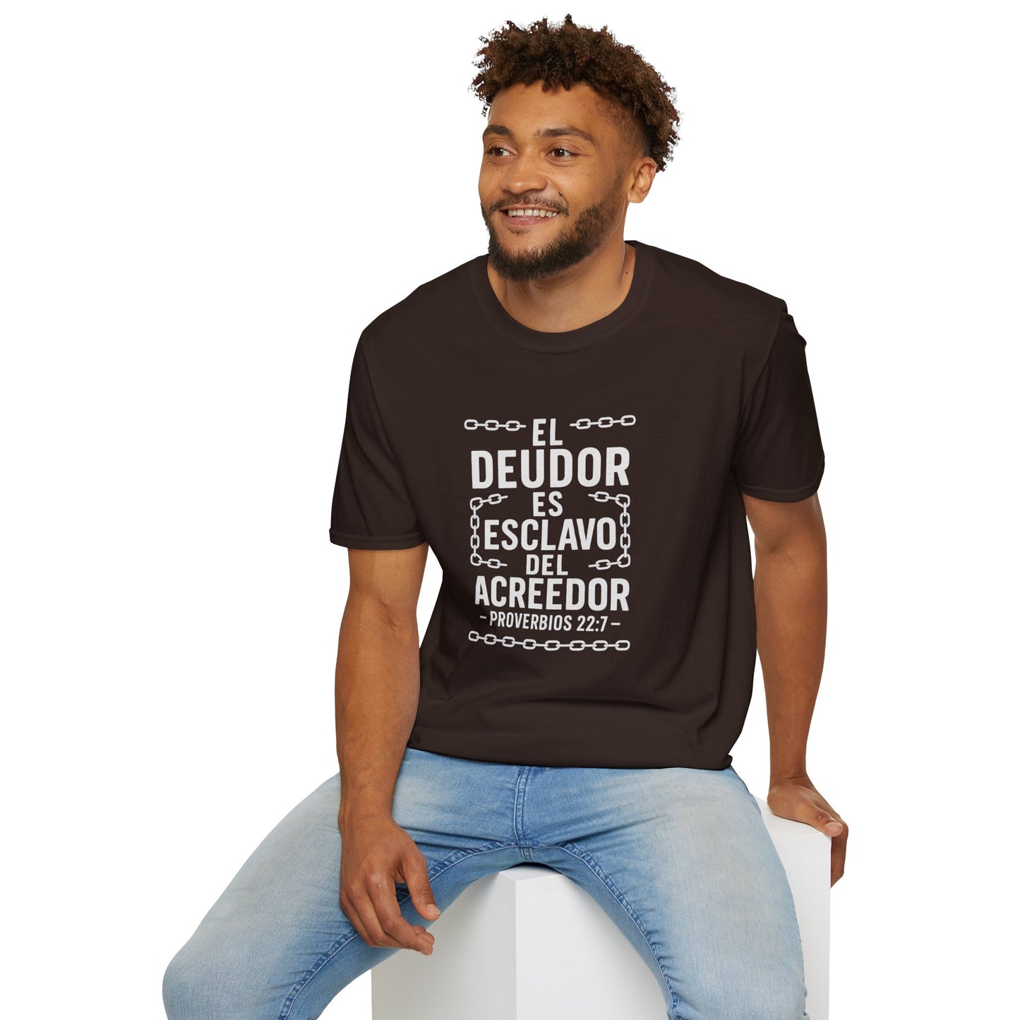 El Deudor es Esclavo del Acreedor | Camiseta Cristiana – Proverbios 22:7