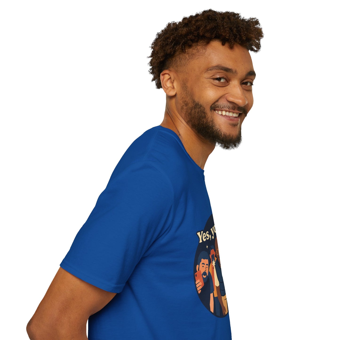 Yes, You Are T-Shirt | IYKYK Meme Shirt, Viral trend, Vintage Graphic T-Shirt Unisex Softstyle