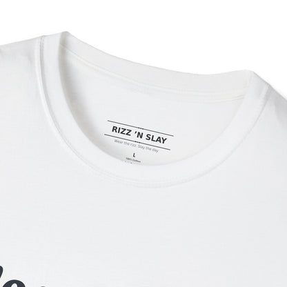 No More Grr Graphic T-Shirt — Playful Messy-Hair Roar Off Duty Tee