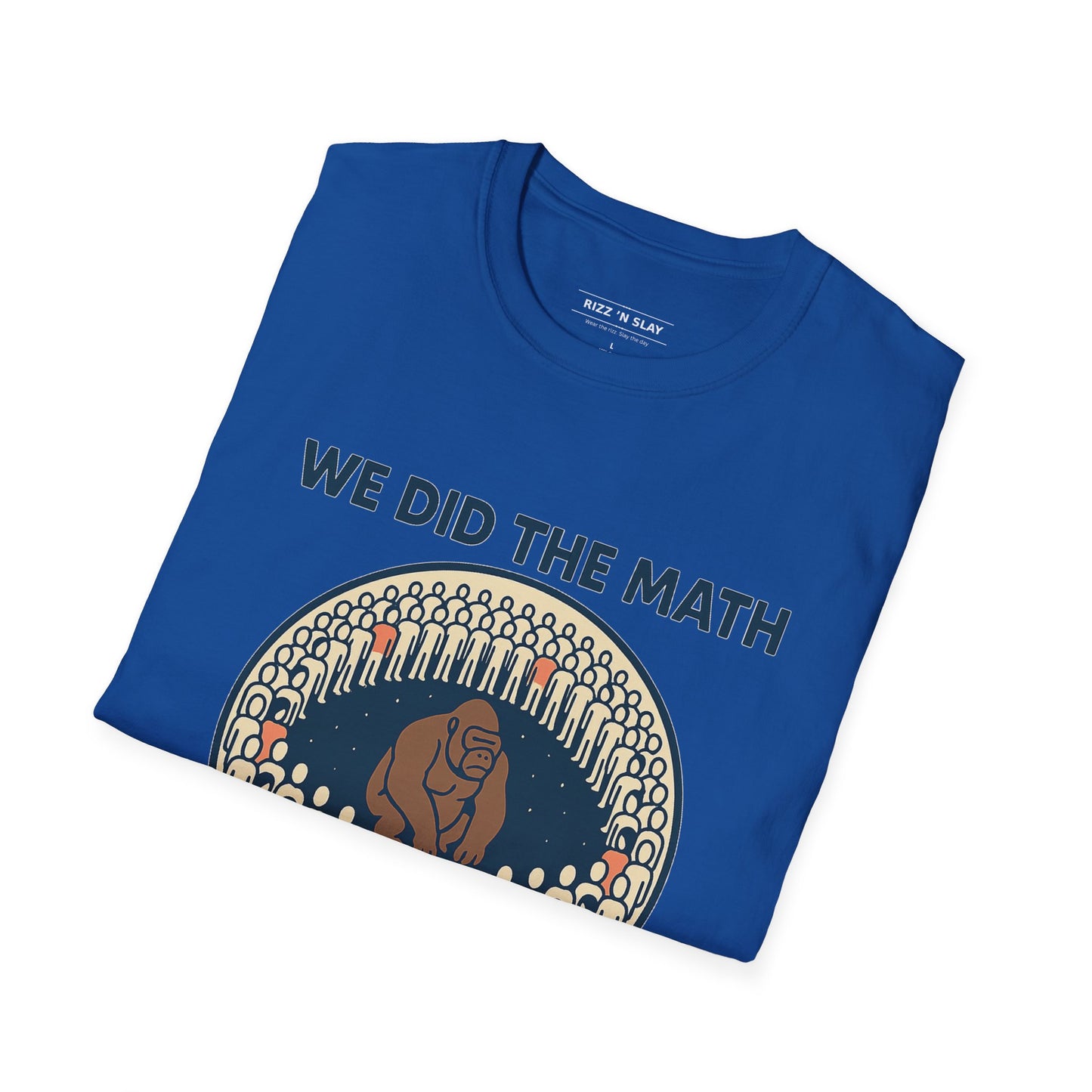 Internet History T-Shirt — "100 Men vs One Gorilla" Meme Tee