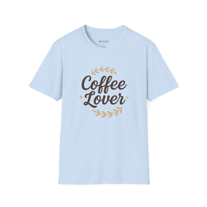 Coffee Lover Unisex T-Shirt, Casual Tee for Coffee Enthusiasts, Gift for Baristas, Perfect for Birthdays, Cozy Coffee Vibe