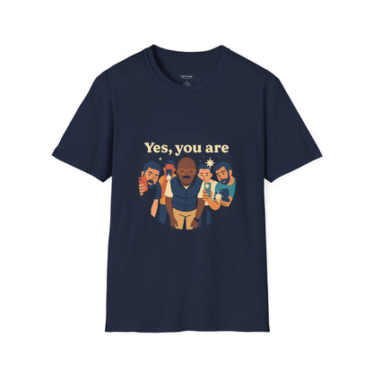 Yes, You Are T-Shirt | IYKYK Meme Shirt, Viral trend, Vintage Graphic T-Shirt Unisex Softstyle