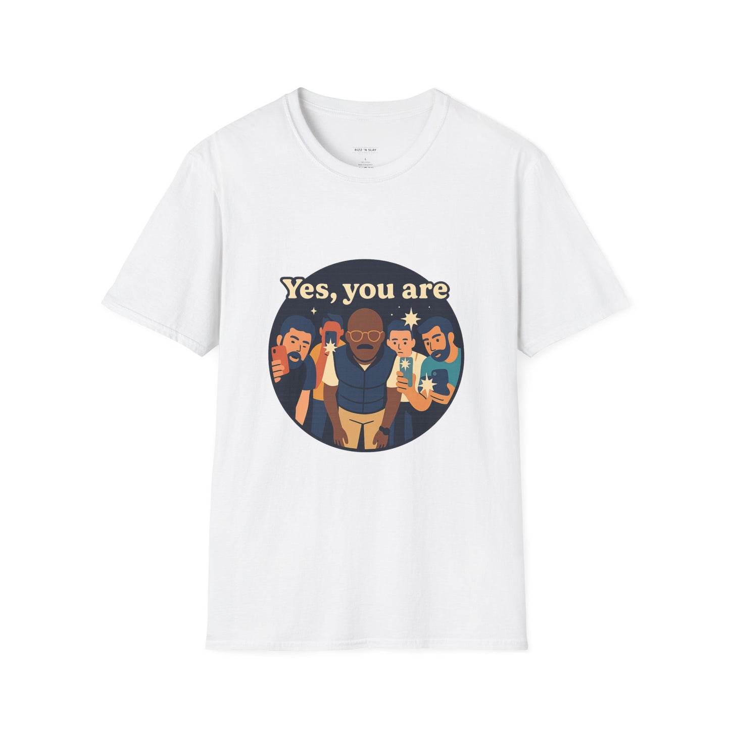 Yes, You Are T-Shirt | IYKYK Meme Shirt, Viral trend, Vintage Graphic T-Shirt Unisex Softstyle