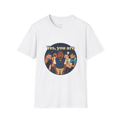 Yes, You Are T-Shirt | IYKYK Meme Shirt, Viral trend, Vintage Graphic T-Shirt Unisex Softstyle