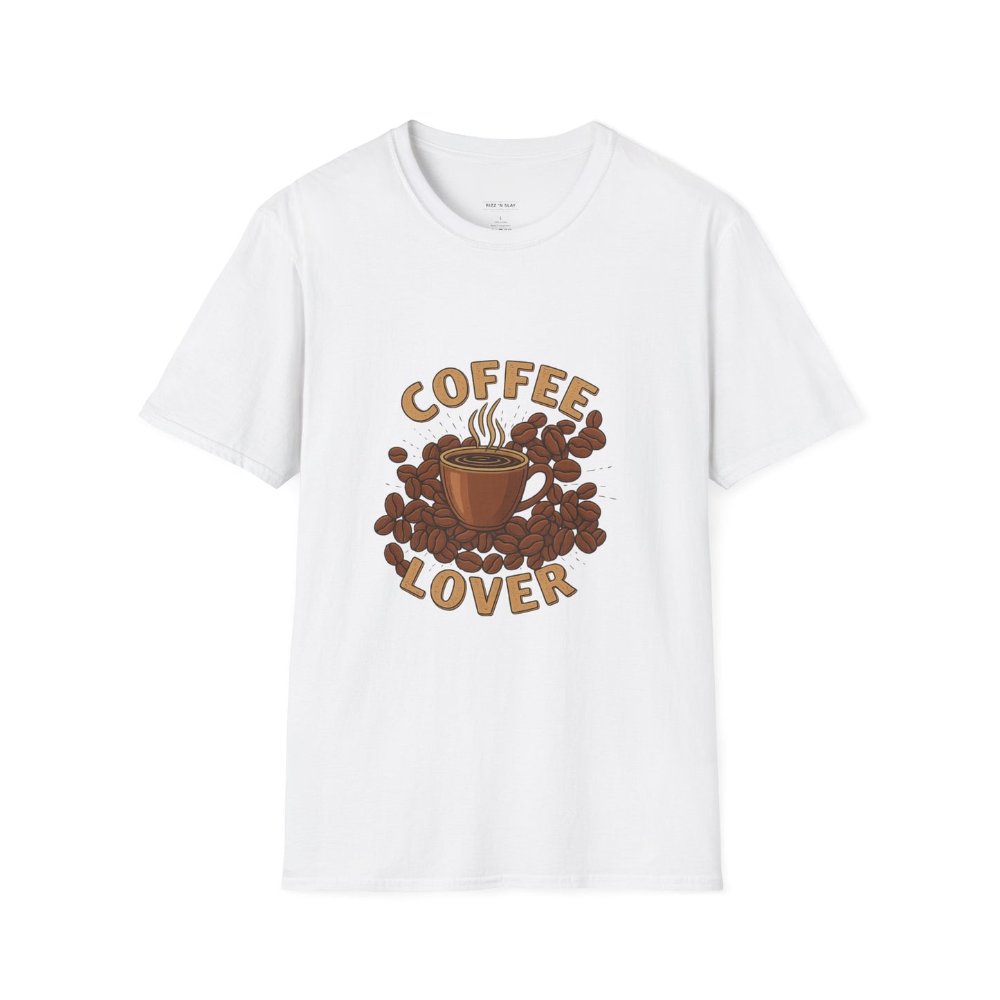 Coffee Lover T-Shirt - Vintage Steaming Coffee Cup Design