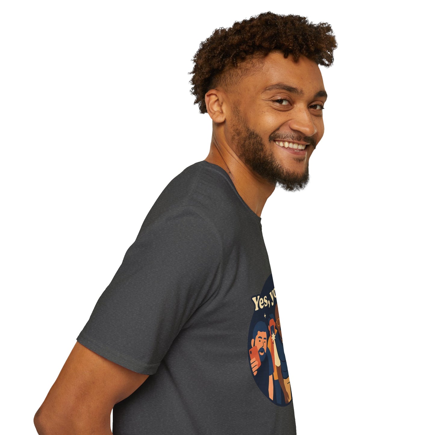 Yes, You Are T-Shirt | IYKYK Meme Shirt, Viral trend, Vintage Graphic T-Shirt Unisex Softstyle