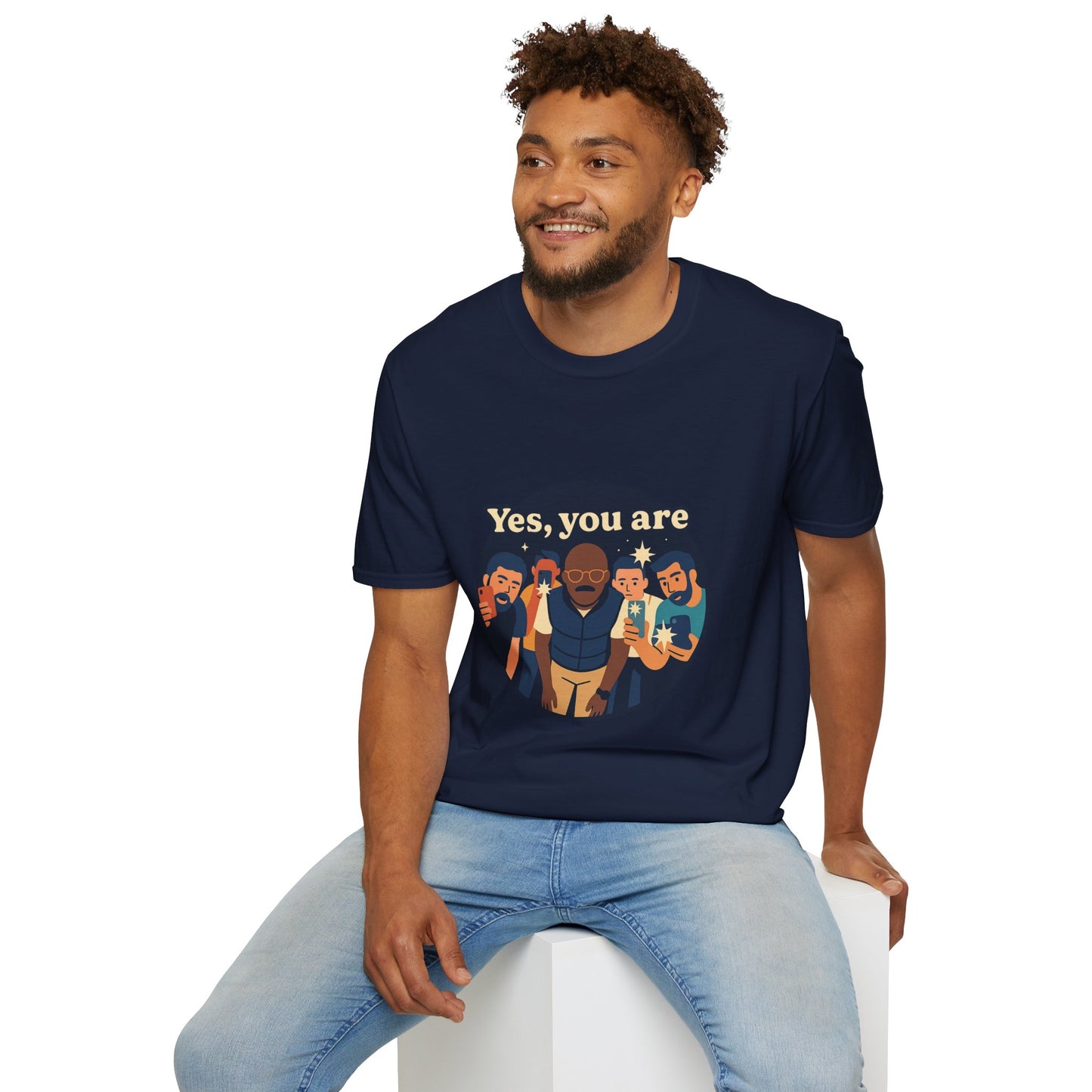 Yes, You Are T-Shirt | IYKYK Meme Shirt, Viral trend, Vintage Graphic T-Shirt Unisex Softstyle