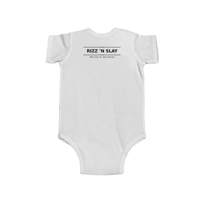 Infant Onesie - 'Reina' Tachado y 'Princesa' Destacado - Mensaje de Amor Familial - Ideal para Baby Shower y Sesiones de Fotos