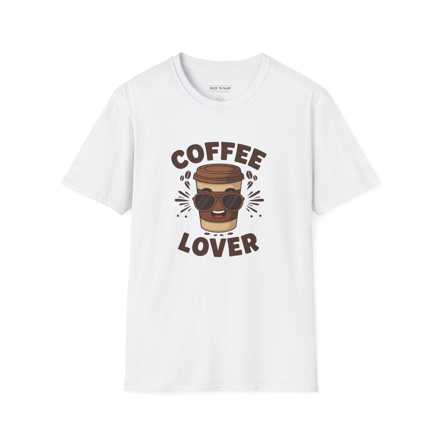 Coffee Lover T-Shirt - Unisex Softstyle Tee, Gift for Coffee Enthusiasts, Trendy Apparel, Casual Wear, Perfect for Birthdays, Celebrations