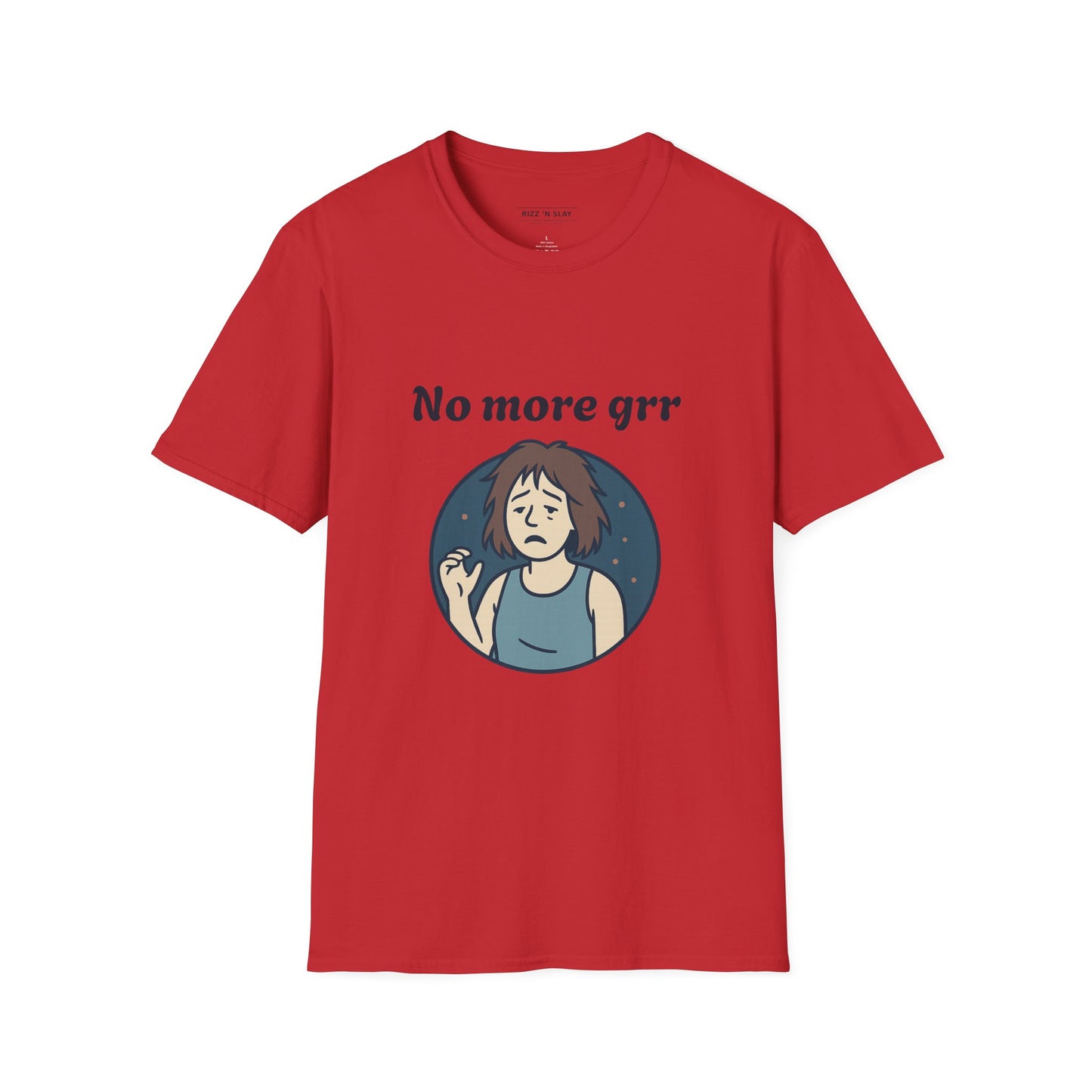 No More Grr Unisex Softstyle T-Shirt