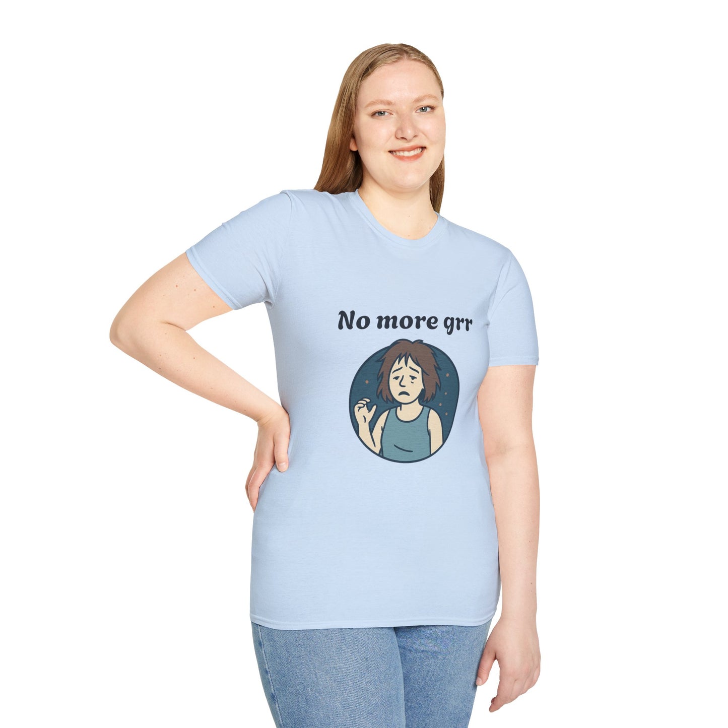 No More Grr Unisex Softstyle T-Shirt