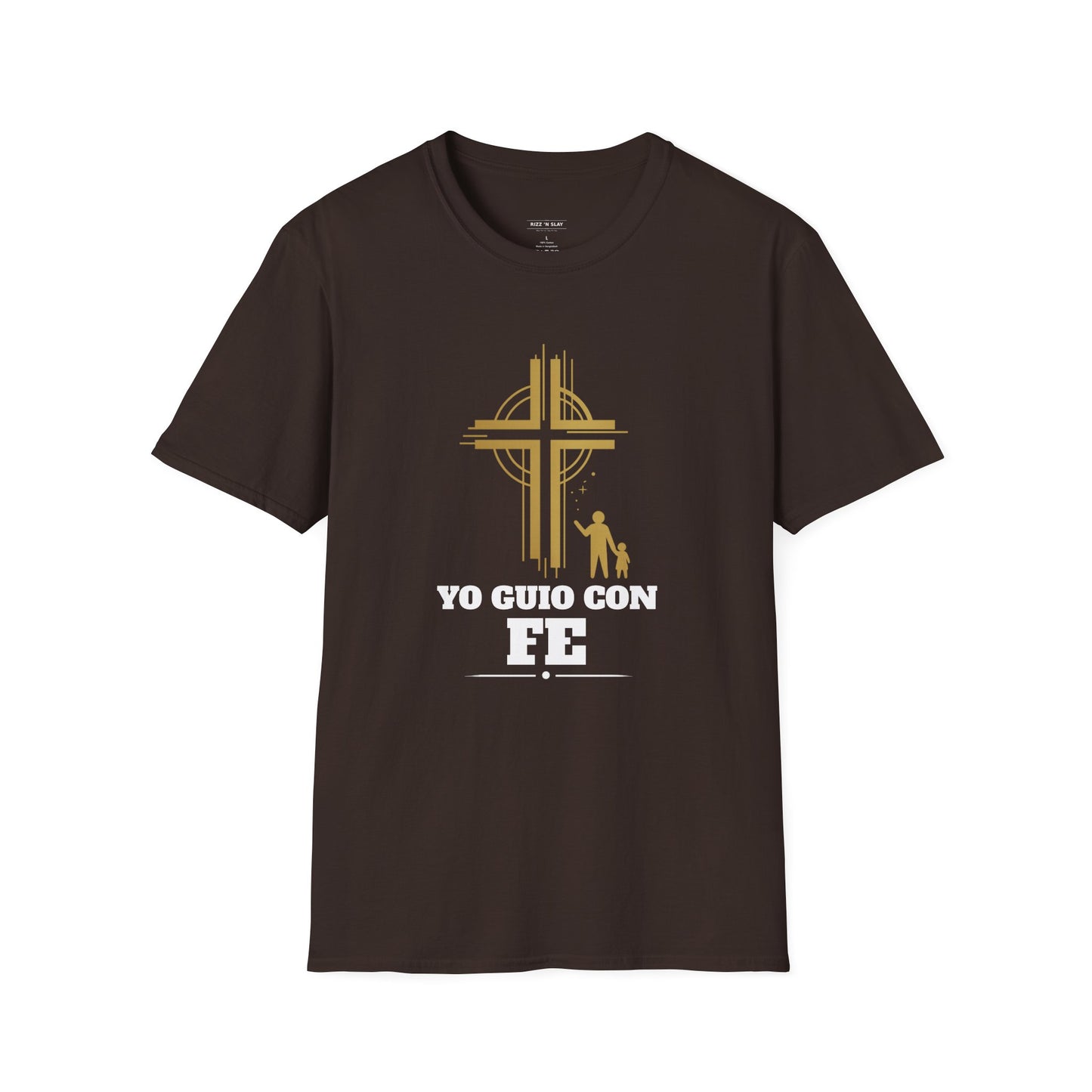 Yo Guío Con Fe - Faith-Based Men’s T-Shirt – Unisex Christian Tee