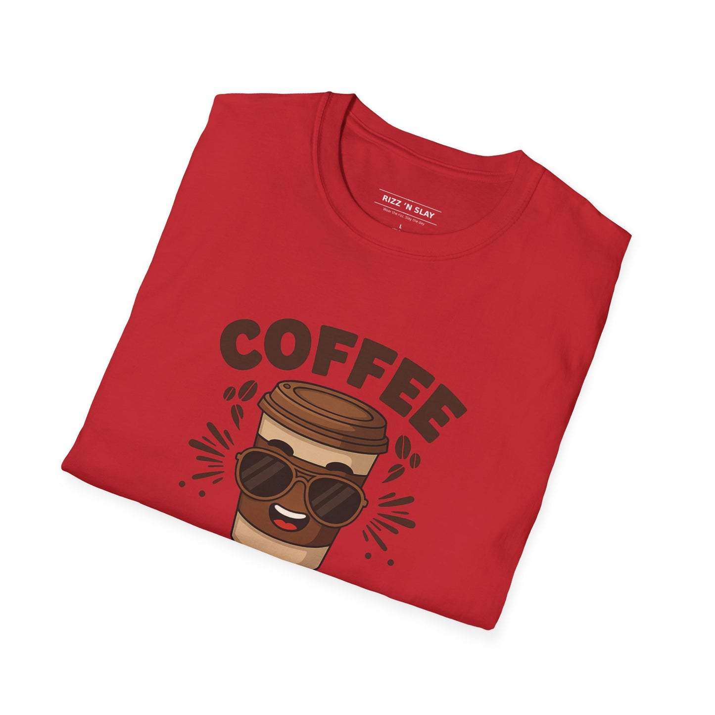 Coffee Lover T-Shirt - Unisex Softstyle Tee, Gift for Coffee Enthusiasts, Trendy Apparel, Casual Wear, Perfect for Birthdays, Celebrations