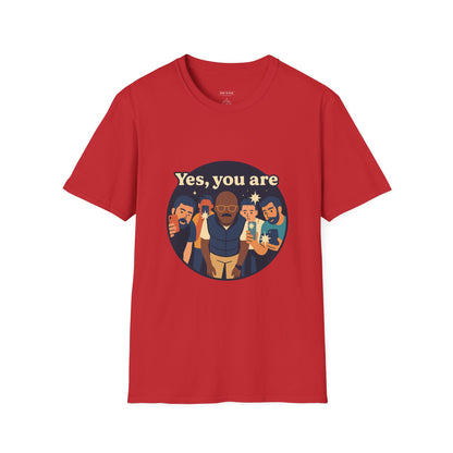 Yes, You Are T-Shirt | IYKYK Meme Shirt, Viral trend, Vintage Graphic T-Shirt Unisex Softstyle