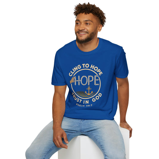 Cling to Hope, trust in God | Lifeline Graphic T-Shirt