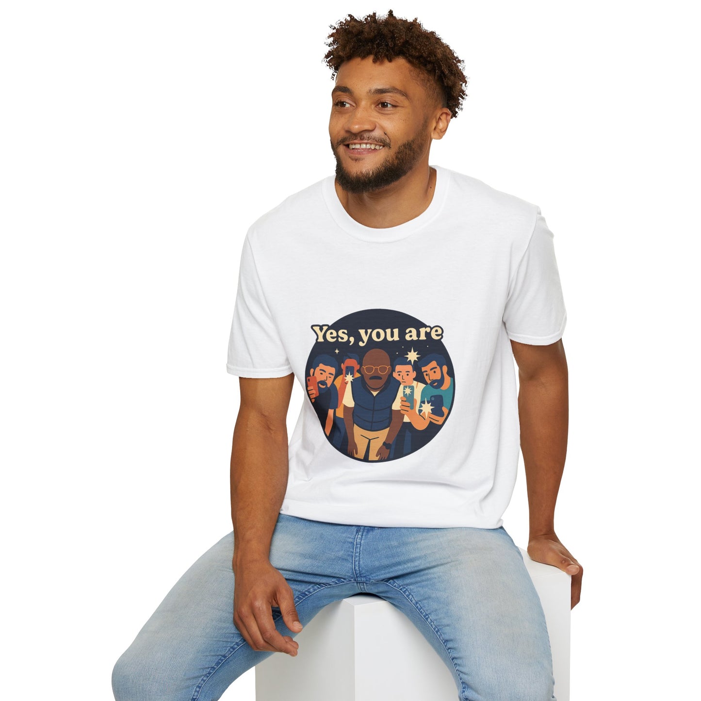 Yes, You Are T-Shirt | IYKYK Meme Shirt, Viral trend, Vintage Graphic T-Shirt Unisex Softstyle