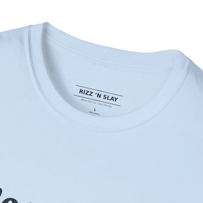 No More Grr Graphic T-Shirt — Playful Messy-Hair Roar Off Duty Tee