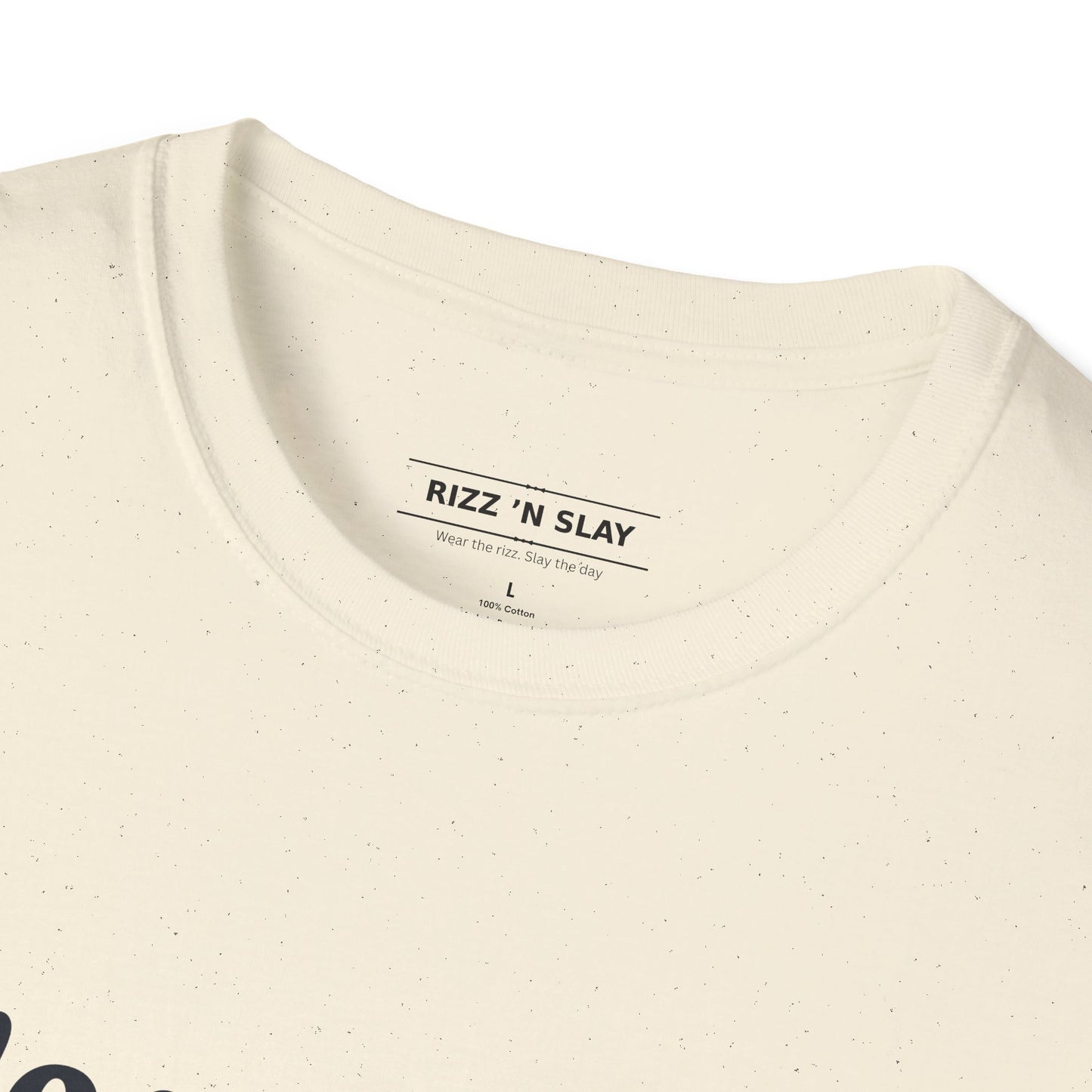 No More Grr Graphic T-Shirt — Playful Messy-Hair Roar Off Duty Tee