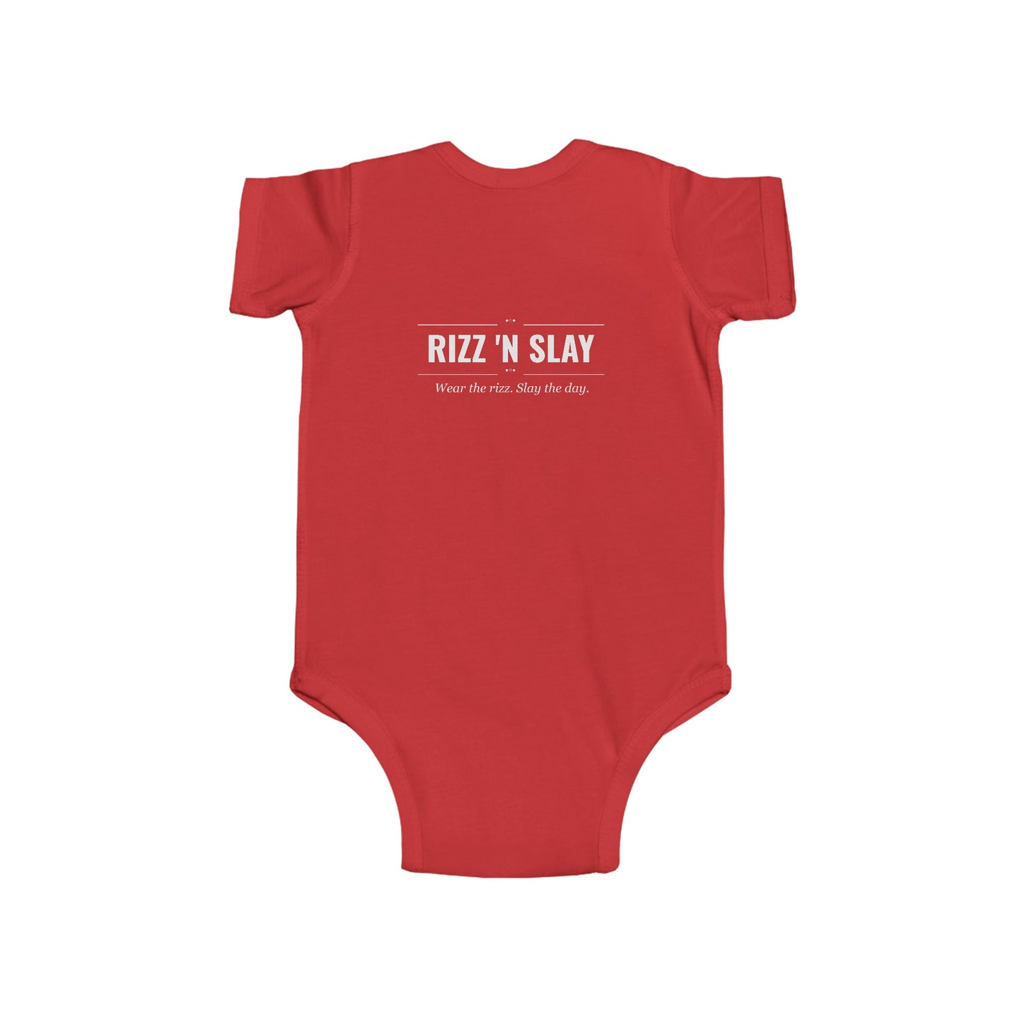 Infant Bodysuit "I'm Theirs" Red Script Baby Onesie – Newborn Gift & Adoption Announcement