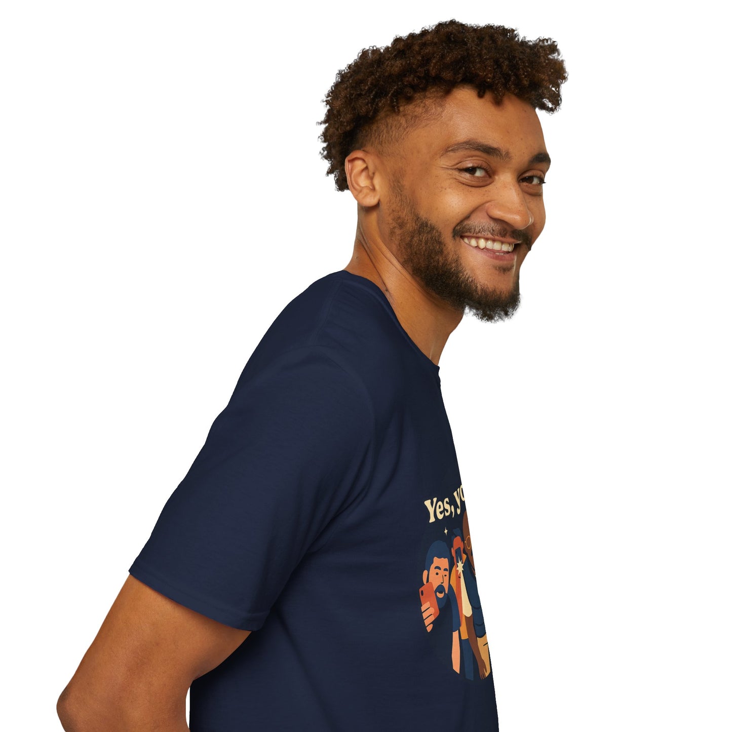 Yes, You Are T-Shirt | IYKYK Meme Shirt, Viral trend, Vintage Graphic T-Shirt Unisex Softstyle