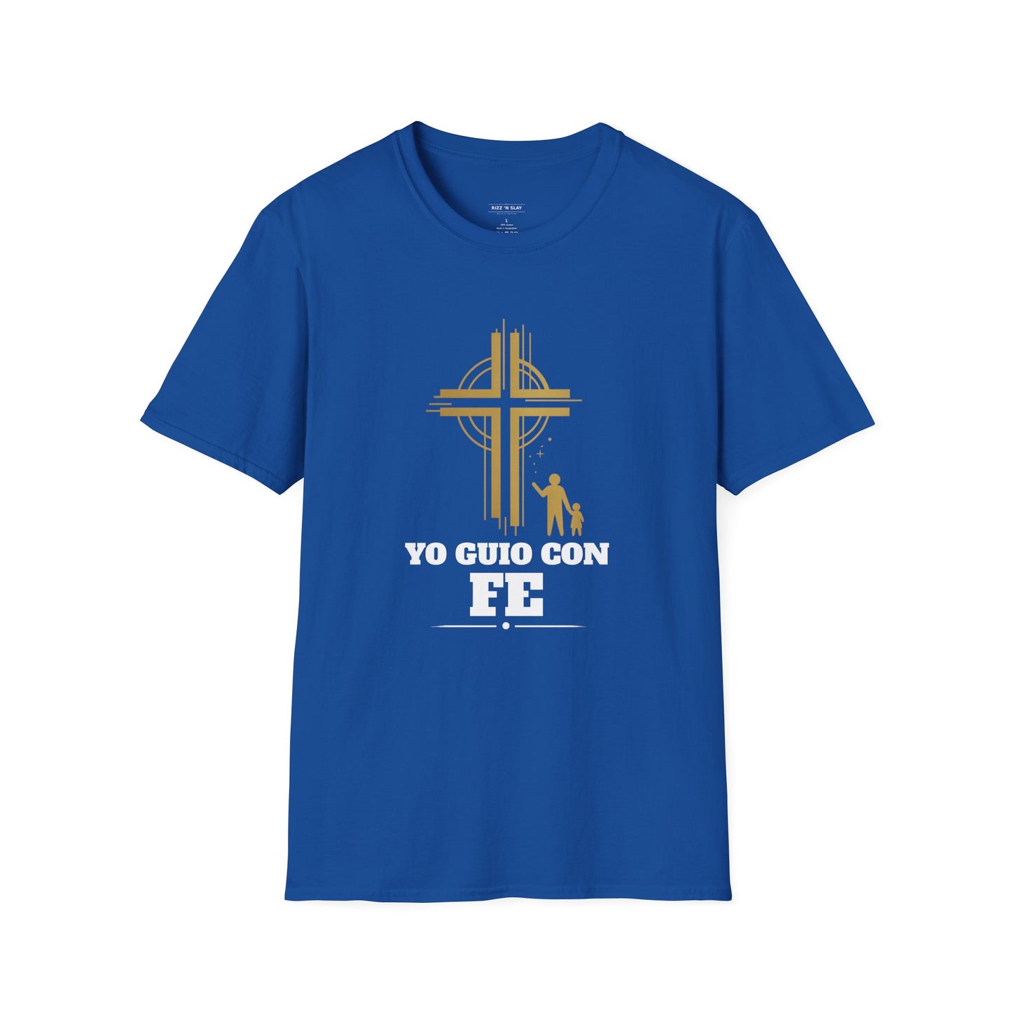 Yo Guío Con Fe - Faith-Based Men’s T-Shirt – Unisex Christian Tee
