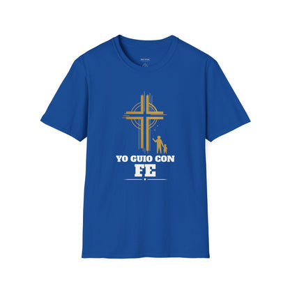 Yo Guío Con Fe - Faith-Based Men’s T-Shirt – Unisex Christian Tee