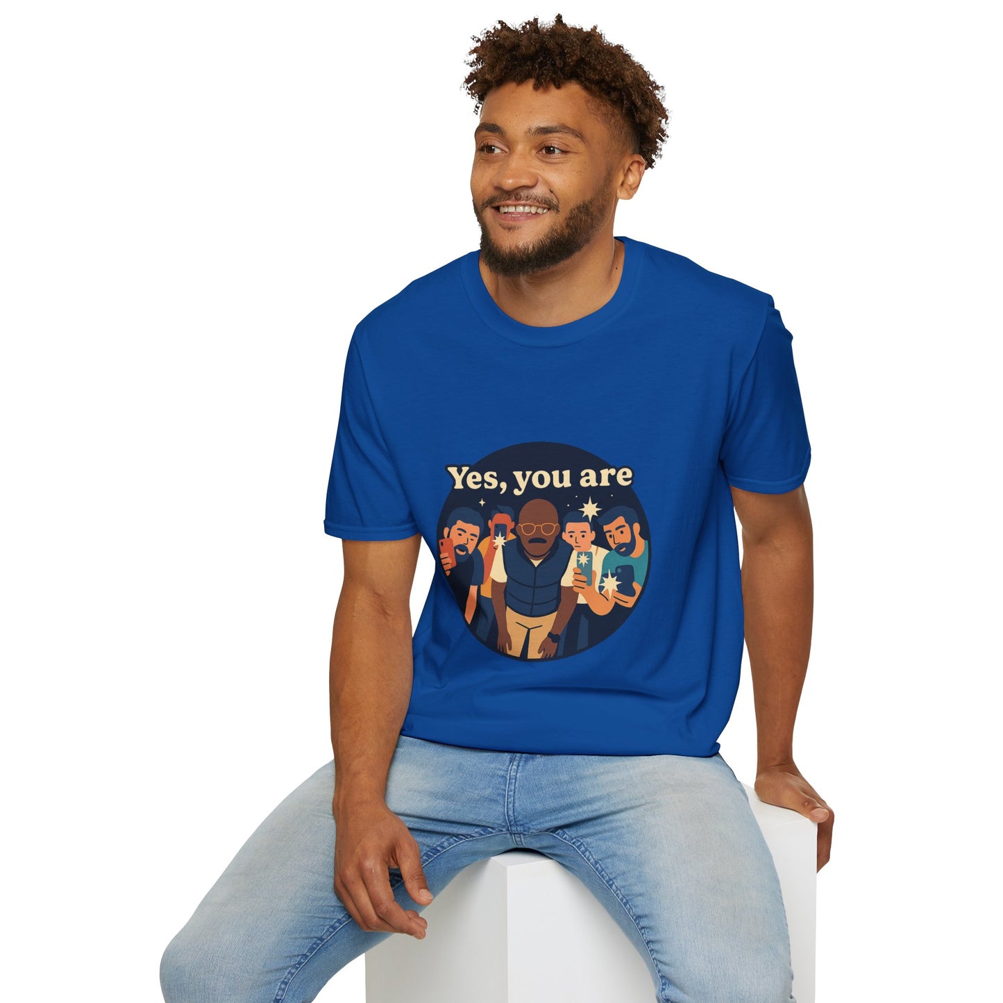 Yes, You Are T-Shirt | IYKYK Meme Shirt, Viral trend, Vintage Graphic T-Shirt Unisex Softstyle