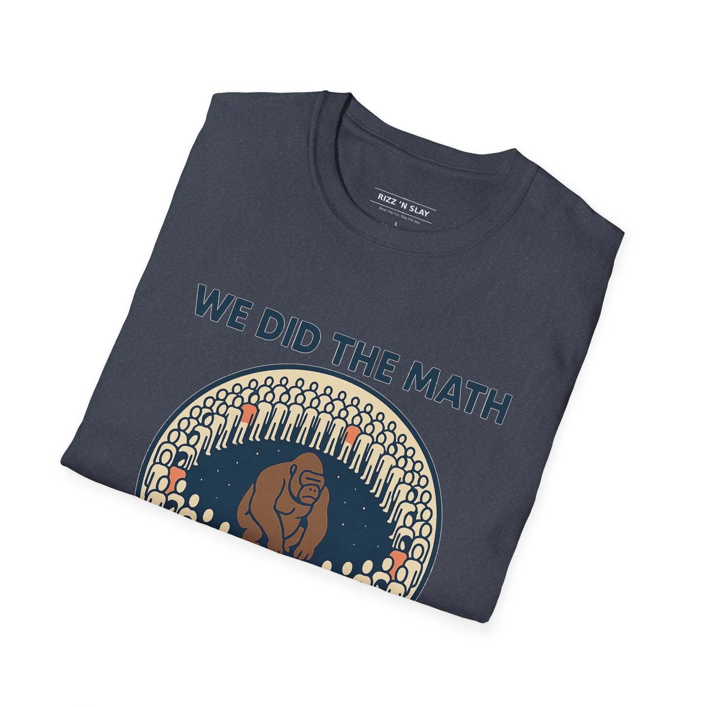 Internet History T-Shirt — "100 Men vs One Gorilla" Meme Tee