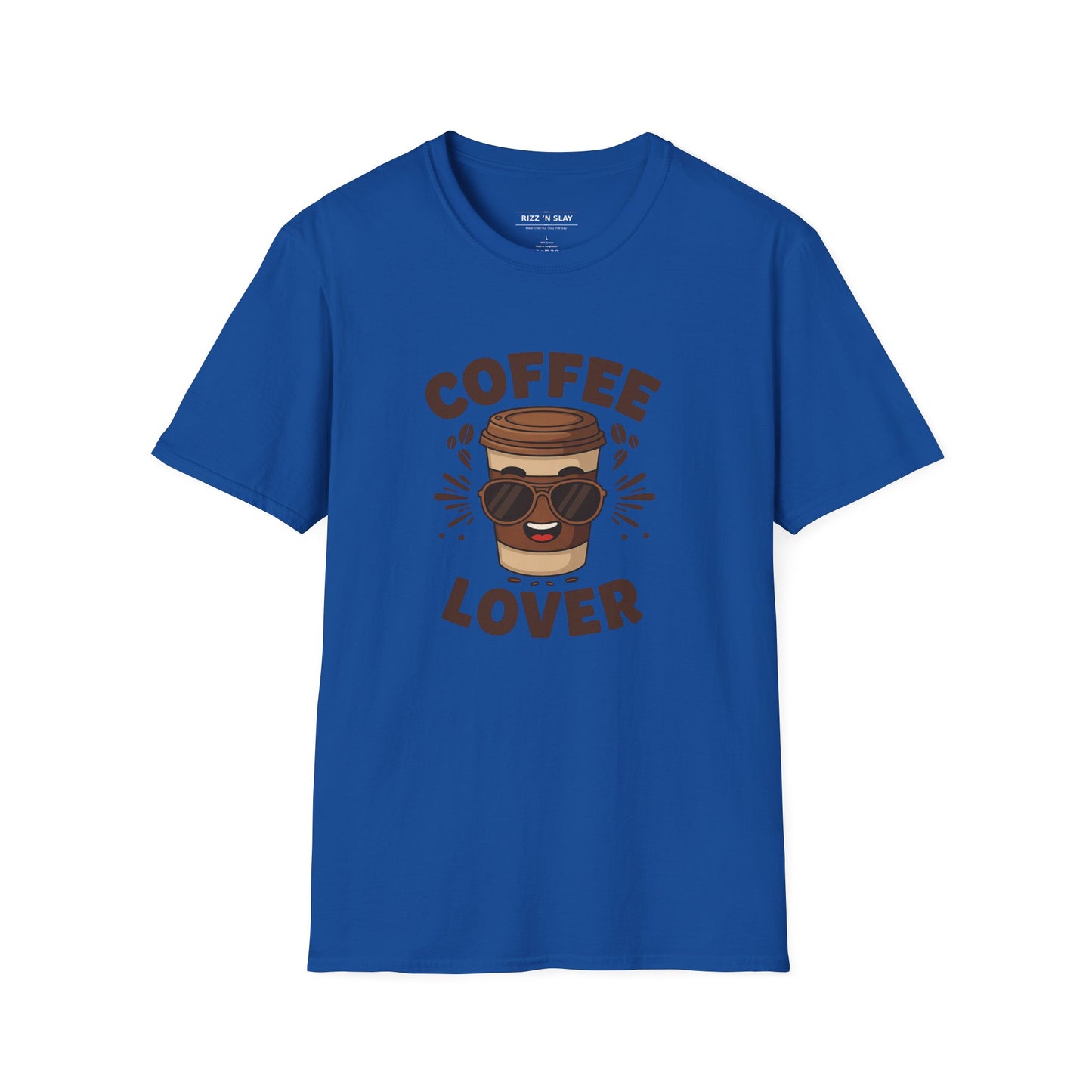 Coffee Lover T-Shirt - Unisex Softstyle Tee, Gift for Coffee Enthusiasts, Trendy Apparel, Casual Wear, Perfect for Birthdays, Celebrations