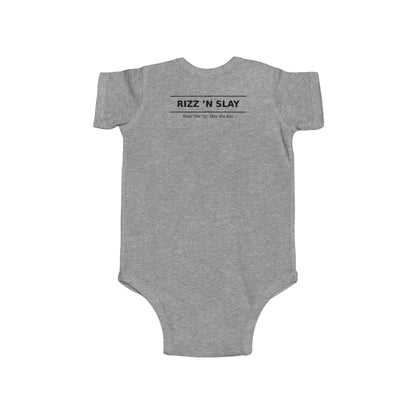 Infant Onesie - 'Reina' Tachado y 'Princesa' Destacado - Mensaje de Amor Familial - Ideal para Baby Shower y Sesiones de Fotos