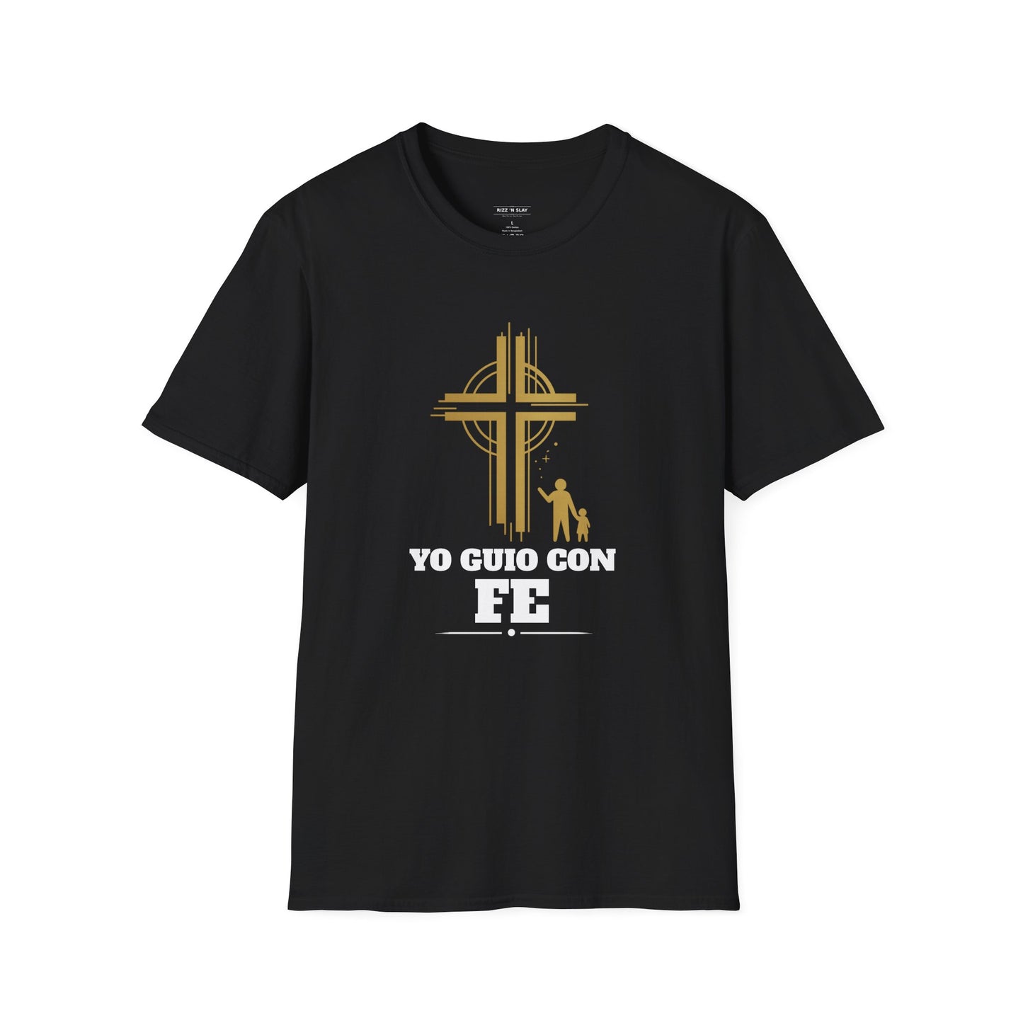 Yo Guío Con Fe - Faith-Based Men’s T-Shirt – Unisex Christian Tee