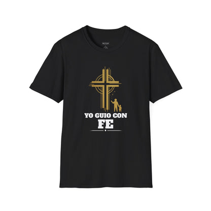 Yo Guío Con Fe - Faith-Based Men’s T-Shirt – Unisex Christian Tee