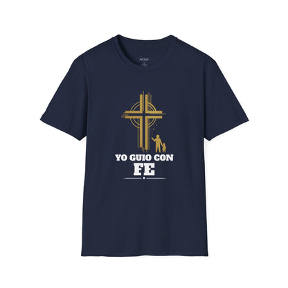 Yo Guío Con Fe - Faith-Based Men’s T-Shirt – Unisex Christian Tee